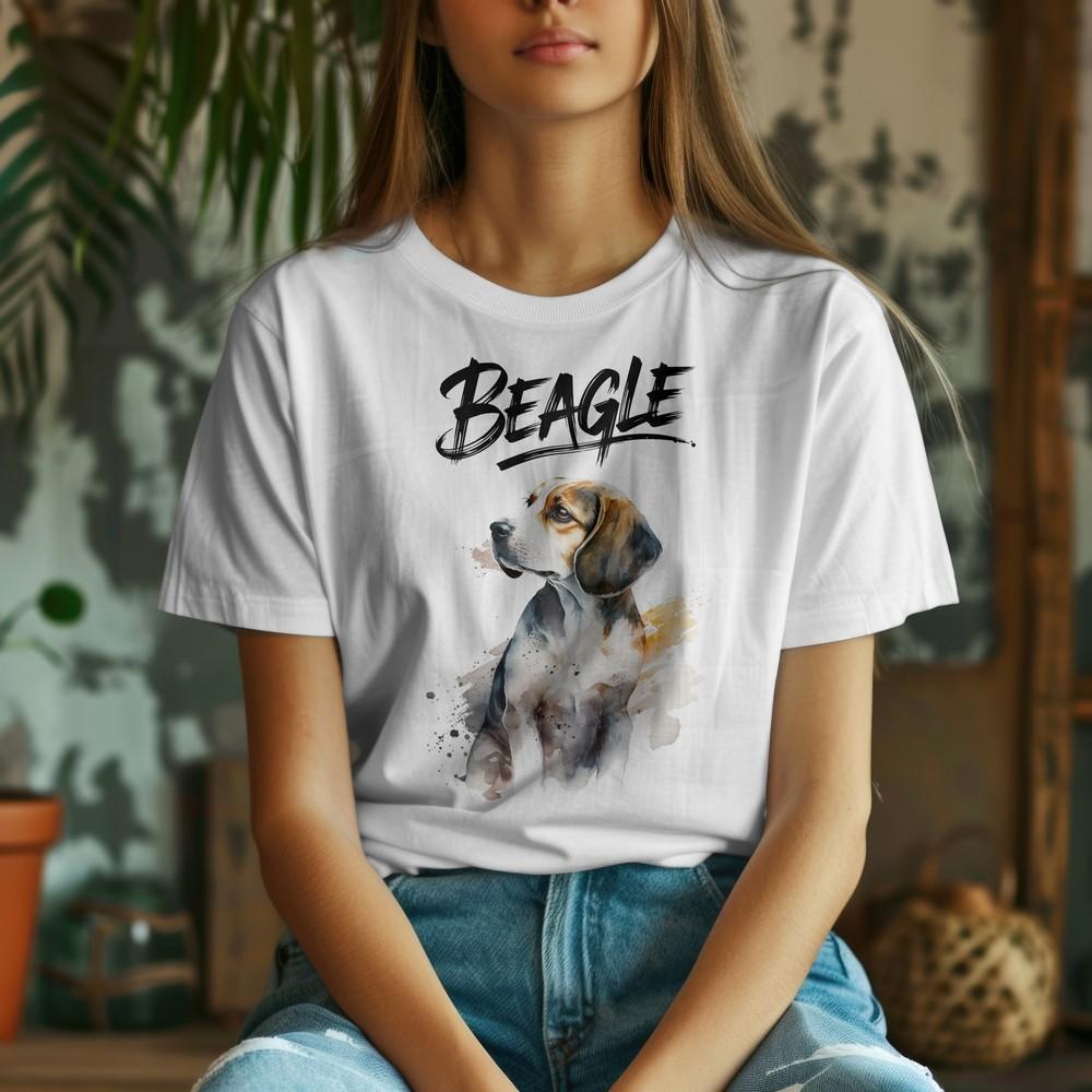 

Футболка для любителя биглей, Футболка для владельца бигля, Топ с биглем в акварели, Топ для владельца собаки 4XL