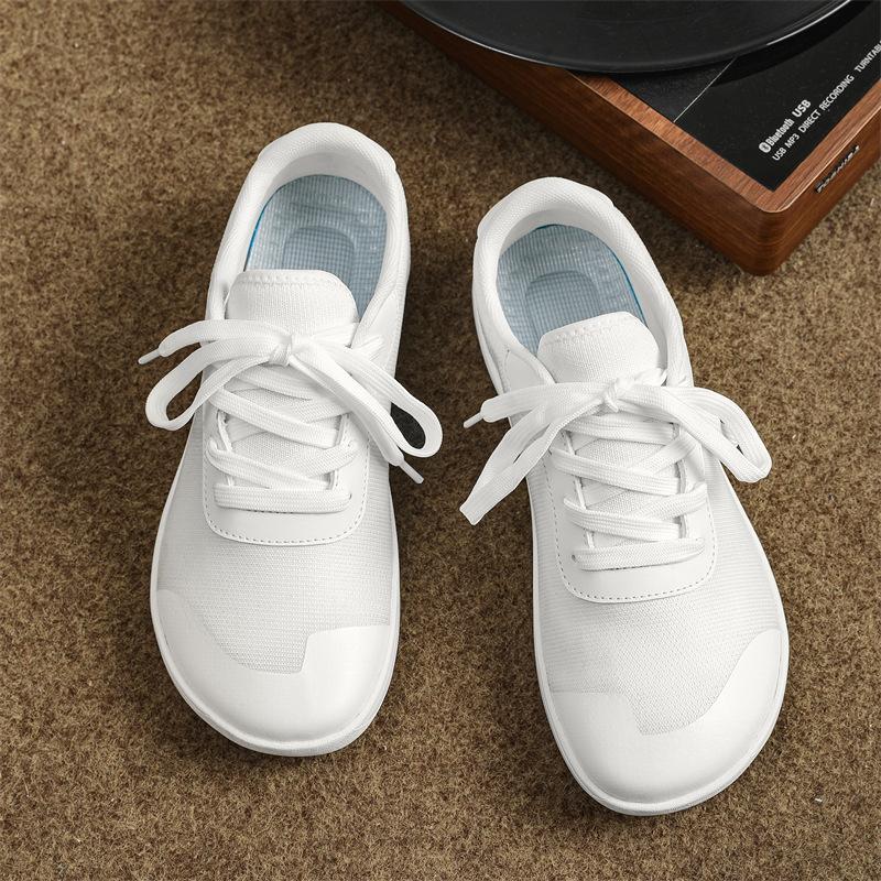 Fashion 2025 New Wide Toed Barefoot Men's Hiking Shoes Sports Fashion Trend Comfortable Lightweight Soft soled Lace-up Casual Sneakers