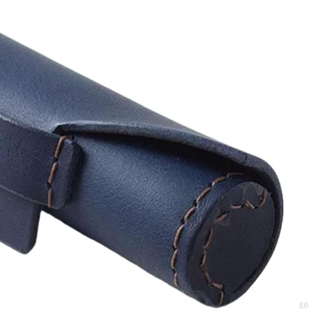 Leather Mini Lipstick Bag Elegant Small for Daily Use Pouch