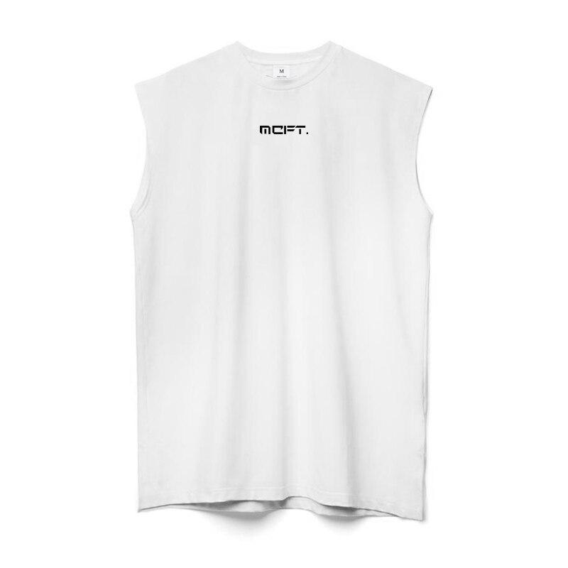 

Muscleguys Мужская летняя новая уличная жилетка профессиональная быстросохнущая футболка без рукавов для бега фитнес-топ Спортивная майка для бодибилдинга XXL белый