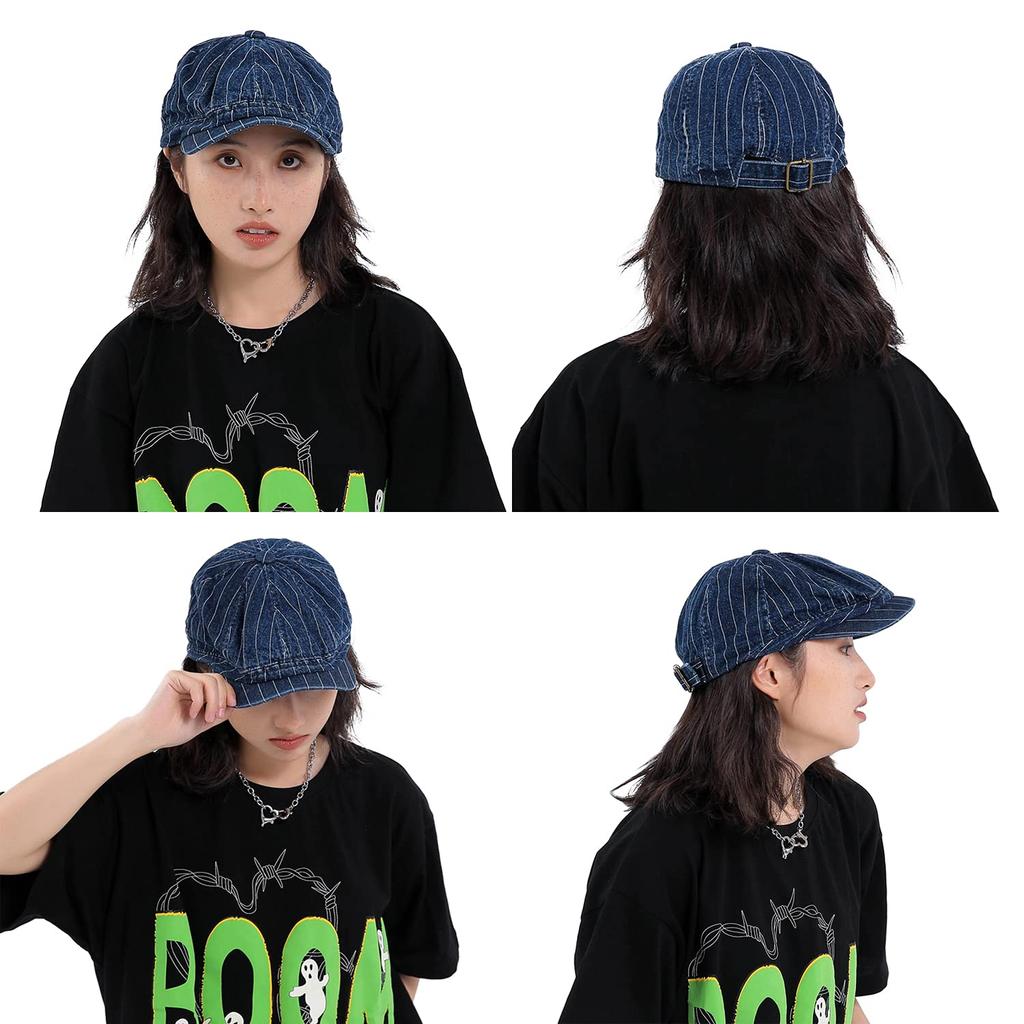Clape Newsboy Newsboy Hunting Stylish for Cotton Balloon Cap Men's Cap, Cap, Cap, Beret, Gentleman's Hat, Adjustable, Hat, Unisex, Commuting,