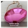 Borsa a Mano Testurizzata Specchiata Stile Coreano Chic - Borsa a Spalla Casual Versatile per Donna