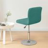 1Pc Jacquard Bar Stool Chair Cover Stretch Spandex Office Chair Slipcovers Elastic Short Back Chair Covers Dining Room Kitchen