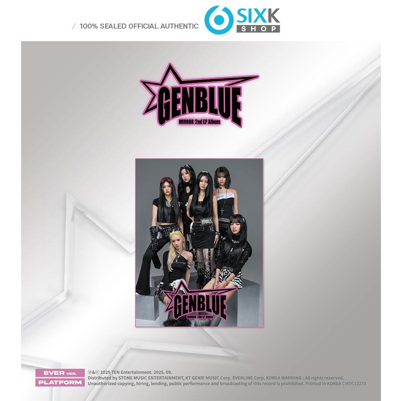 [Pre-order] GENBLUE- MINI 2ND ALBUM [MIRROR] POCA ver.