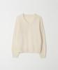 THERYE Wholegarment V-Neck Knit(Ivory)