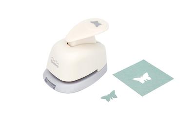 Bira Butterfly 3-Shaped 3/8-Inch Lever Action Craft Punch for Paper Crafts and Scrapbooking