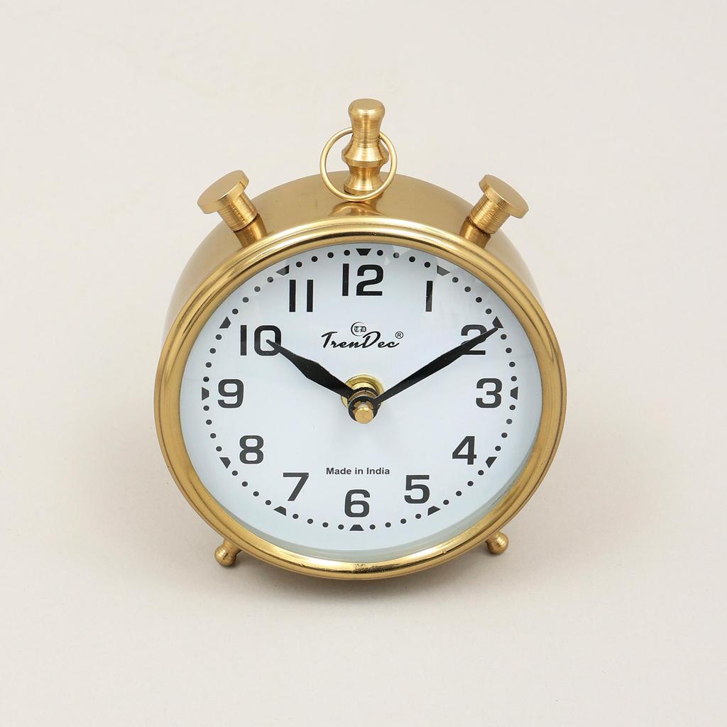 Elegant Vintage Bedside Alarm Clock