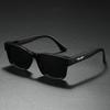 Retro Square Sunglasses Men Women Metal Core CP UV400 Sun Glasses for Travel Hiking Beach Fishing Eyewear