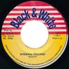 7inch Record TRINITY  Internal Feelings NONE Black  White 1977 Jamaica Reggae Ska  Dub Used