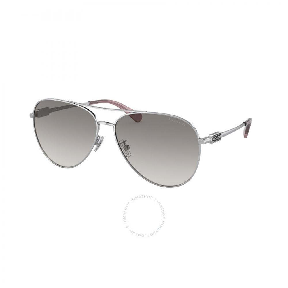 

Coach Grey Gradient Pilot Ladies Sunglasses HC7140 90016I 61