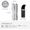 Victorinox Swiss Army Knife Multifunction Knife Silver Black With Nylon Case