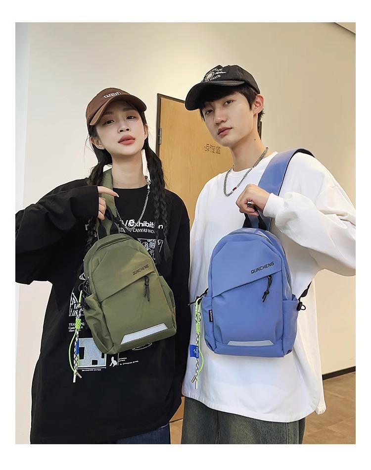 Unisex Lightweight Crossbody Chest Bag for Cycling, Hiking, and Sports
