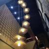 Restaurant Hanging Ceiling Lights Elegant Bamboo Wicker Chandelier Lamp Fixtures