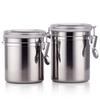 Food-Grade Stainless Steel Coffee Bean Storage Canister with Insect-Proof Sealed Lid