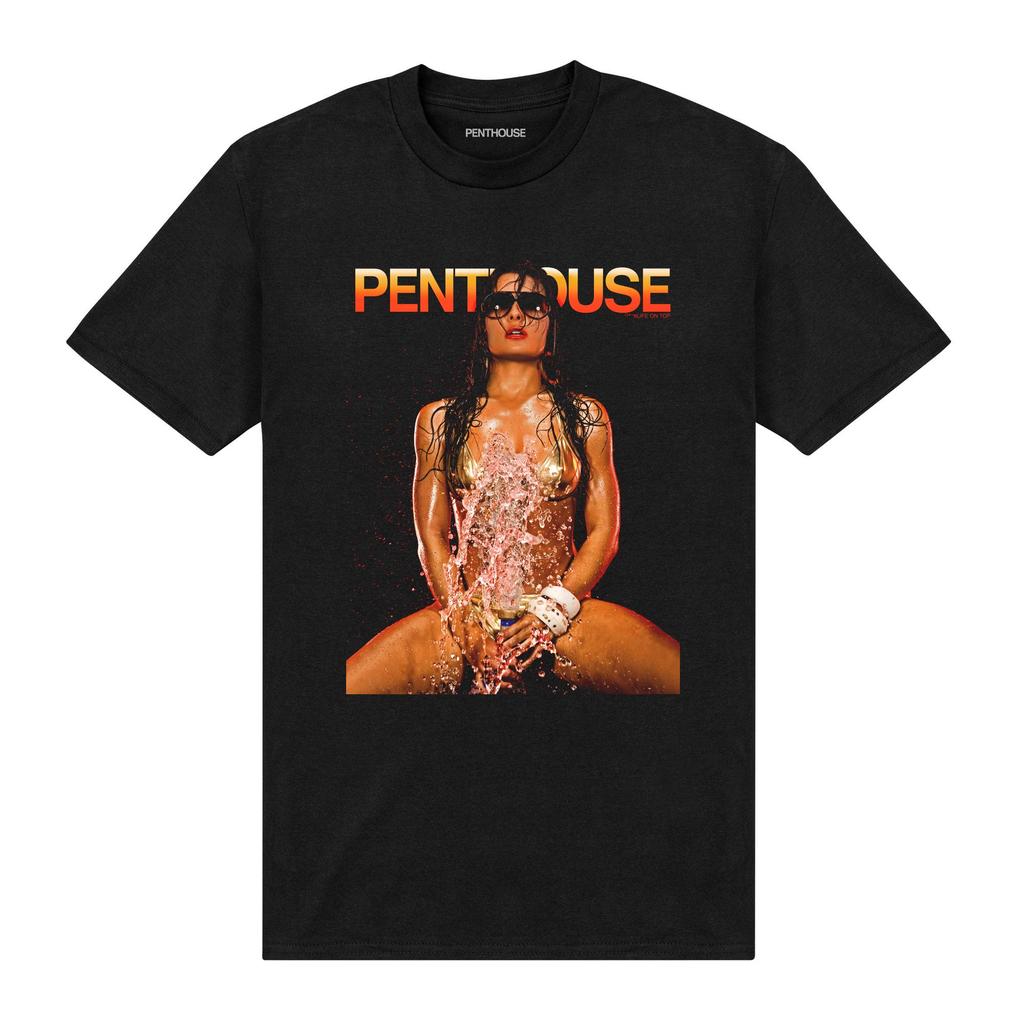 Penthouse Unisex Adult Life On Top T-Shirt