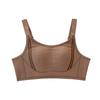 Women's Summer Thin Rabbit Ear Cup Adjustment Type Large Breast with Small Retraction and Anti Sagging Non Mark Bra