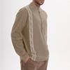 Men S Slim Fit Printed Button Down Casual Cotton Linen Shirt