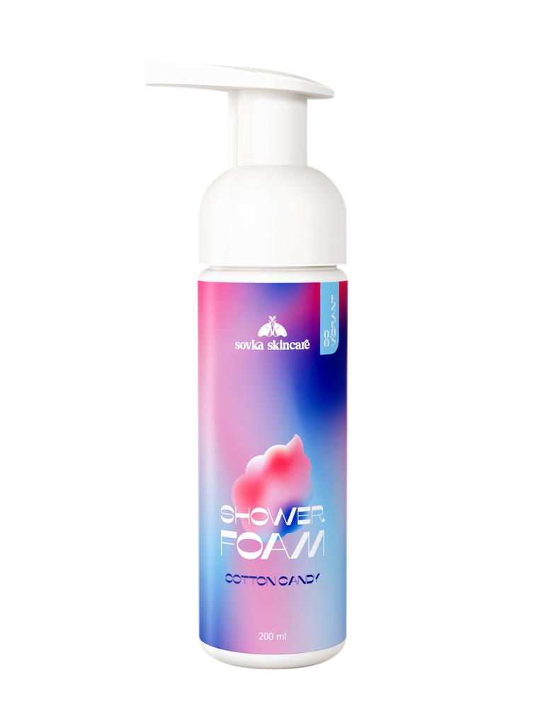 Shower Foam Cotton Candy Sovka Skincare 200 G