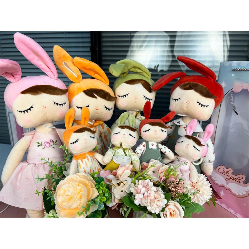 Non-Toxic Metoo Angela Pastoral Bunny Princess Dollrural Style Stuffed Plush Cute Toy Kids Birthday Gifts For Baby