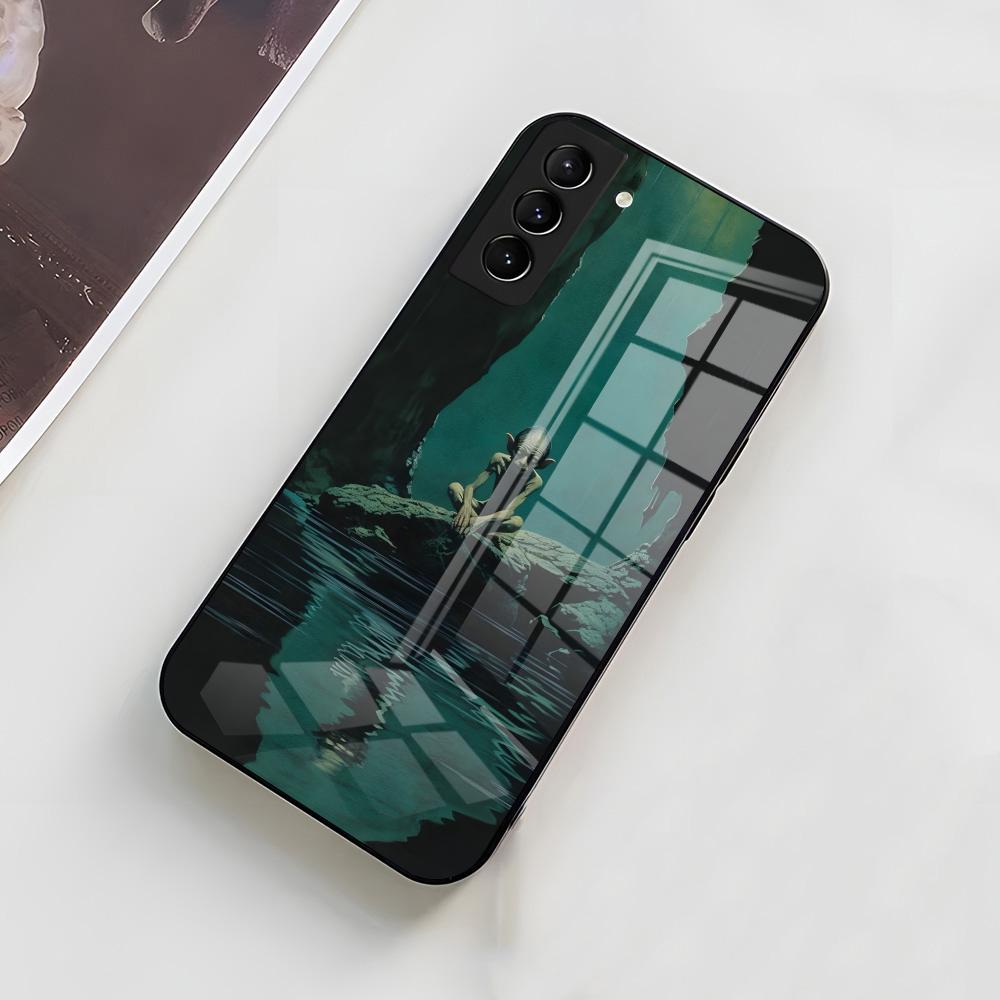 L-Lord Of The R-Rings Gollum Phone Case For Samsung A56 A36 A26 A16 A15 A25 A35 A55 A14 A34 A24 A54 Glass Case