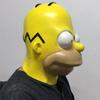 Simpsons Latexmaske für Cosplay Latex Maskenball Halloween Party Requisite