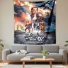Wizard of Oz Tapestry Wall Hanging, Dorothy Wanted a Party School Poster Art, Retro Wall Decor for Bedroom Living Room Dorm