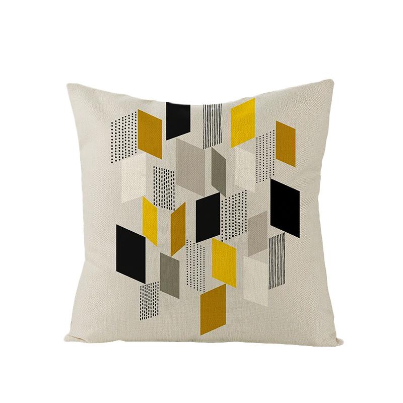 

Дом Простой Полиэстеровый Чехол для Подушки Чехол для Подушки Цветок Чехол для Подушки Дивана Подушка 45 * 45Cm (excluding pillow core)