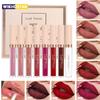 8 Pcs Matte Liquid Lipstick, Lip Glaze - Waterproof, Non-stick, Long-lasting Lip Gloss,  Suitable for Valentine's Day, Daily, Parties, Travel