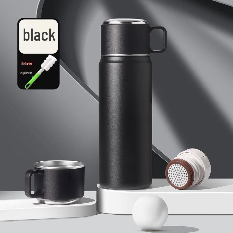 

Shangqi Portable Stainless Steel Insulated Mug with Dual-Drink Lid