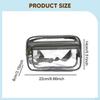 Clear Fanny Pack Waist Bag Crossbody Purse for Festival Concerts Hiking Travel