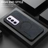 Magnetic Retro Leather Soft Case For OPPO Reno12 Pro Reno 12 Pro 5G Wireless Charging Phone Case Cover