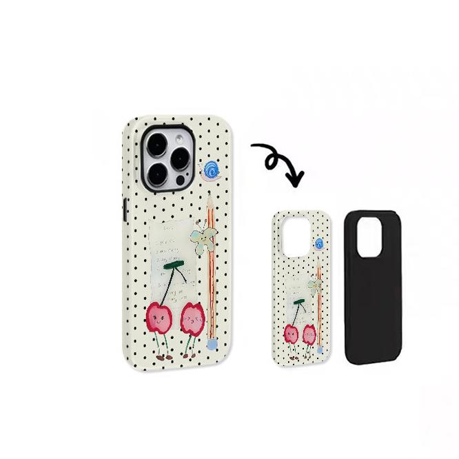 2-in-1 Super Stoßfeste Handyhülle Für iPhone 17 Pro Max 16 Pro 15 Plus 14 13 mini 12 11 16E 17 Air Vollständig Abgedeckt Modische Hülle