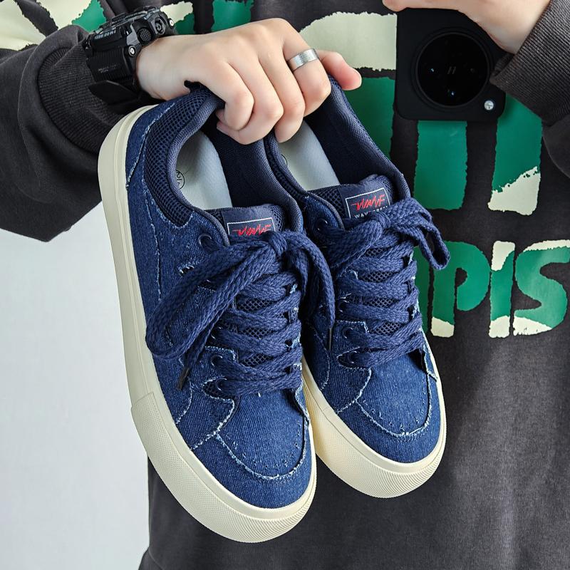 Sub New Bread Shoes Tide Skateboard Shoes Niche Design Hong Kong Style Angola Red