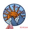 HOT MAM SUMMER Patch Outdoor Scenery Embroidered Patches For Clothes Iron On Patches For Clothing Backpack Embroidery Badges DIY