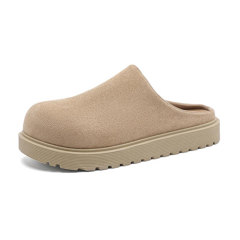 

Casual Men s Shoes Slip-on Slippers Summer New Anti-slip Comfortable Outdoor Walking Shoes Fashion Lightweight Shoes Men 39 хаки