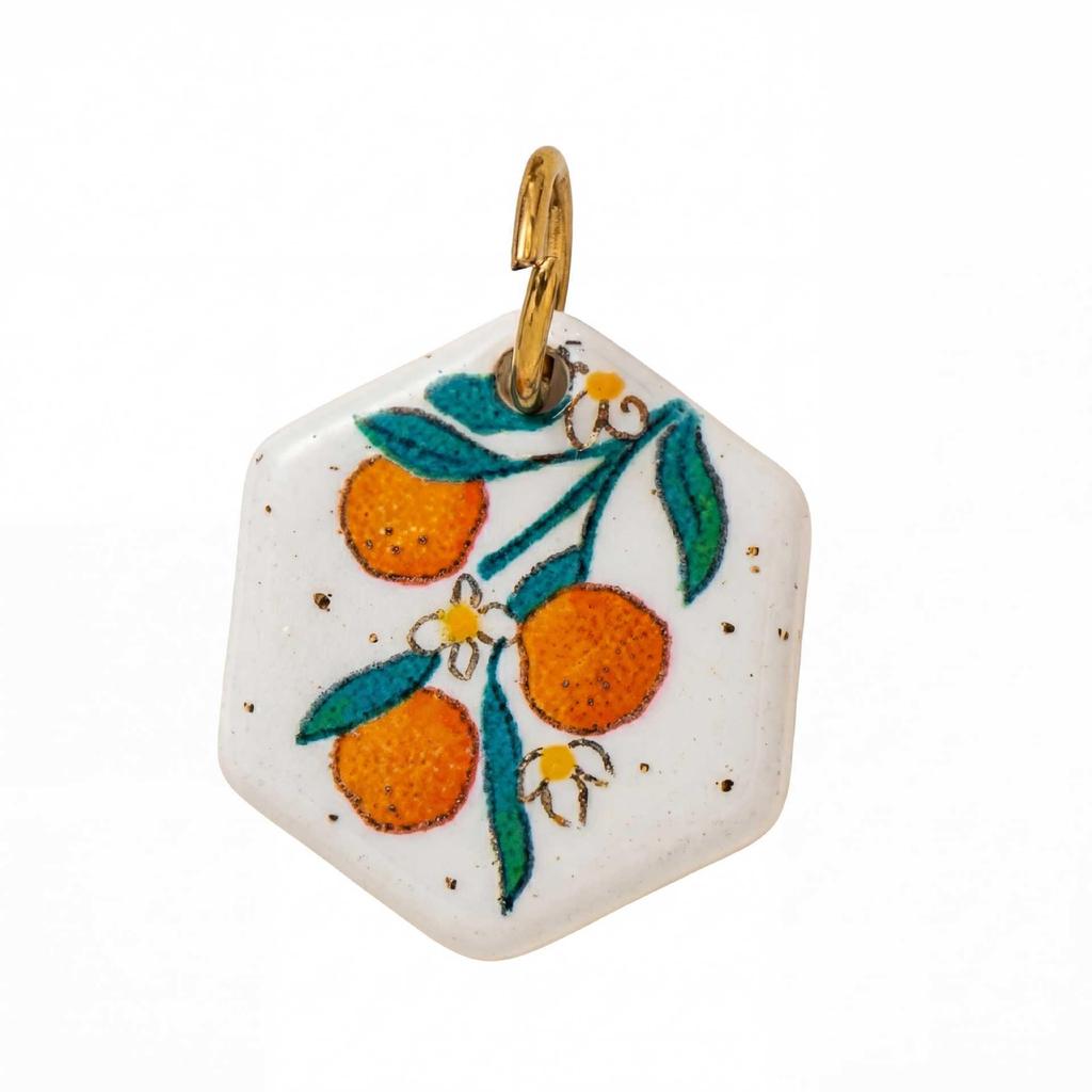 Stainless Steel Pendant: 18K Gold Electroplated, Long-lasting Color Retention