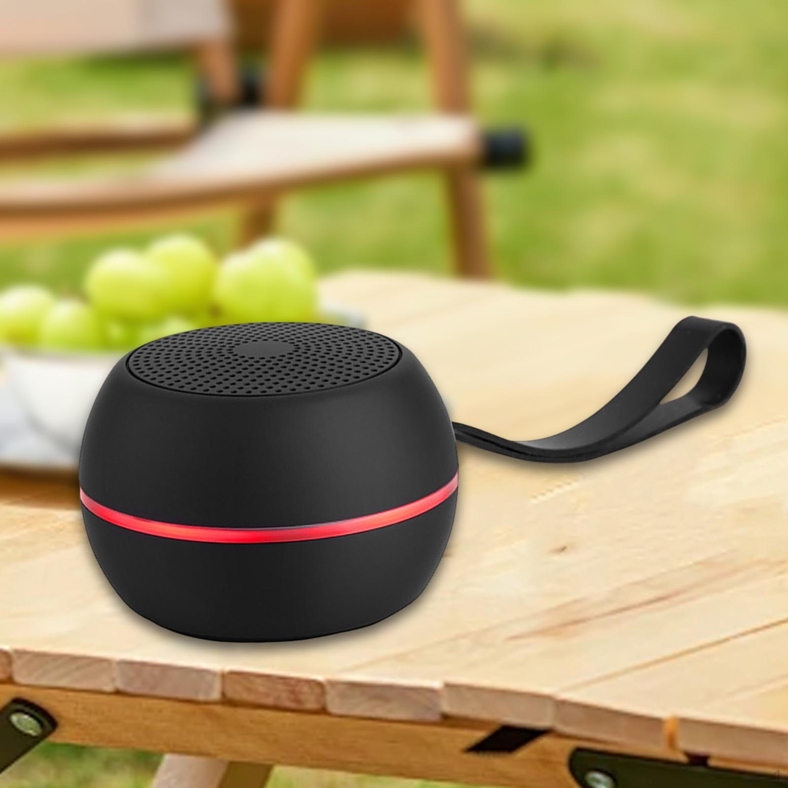 

Portable Speaker Mini Present Light Weight Fashion Outdoor Shower for чорний