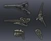 Kotobukiya ARMORED CORE Interior Union Scale Plastic Kit Package Y01-TELLUS 1/72 (Renewed Version)