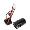 Brushed Motor ESC Combo 550 Brushed Motor with 60A Brushed ESC for Tamiya Drag Head Tractor Truck 1 14 Off Road