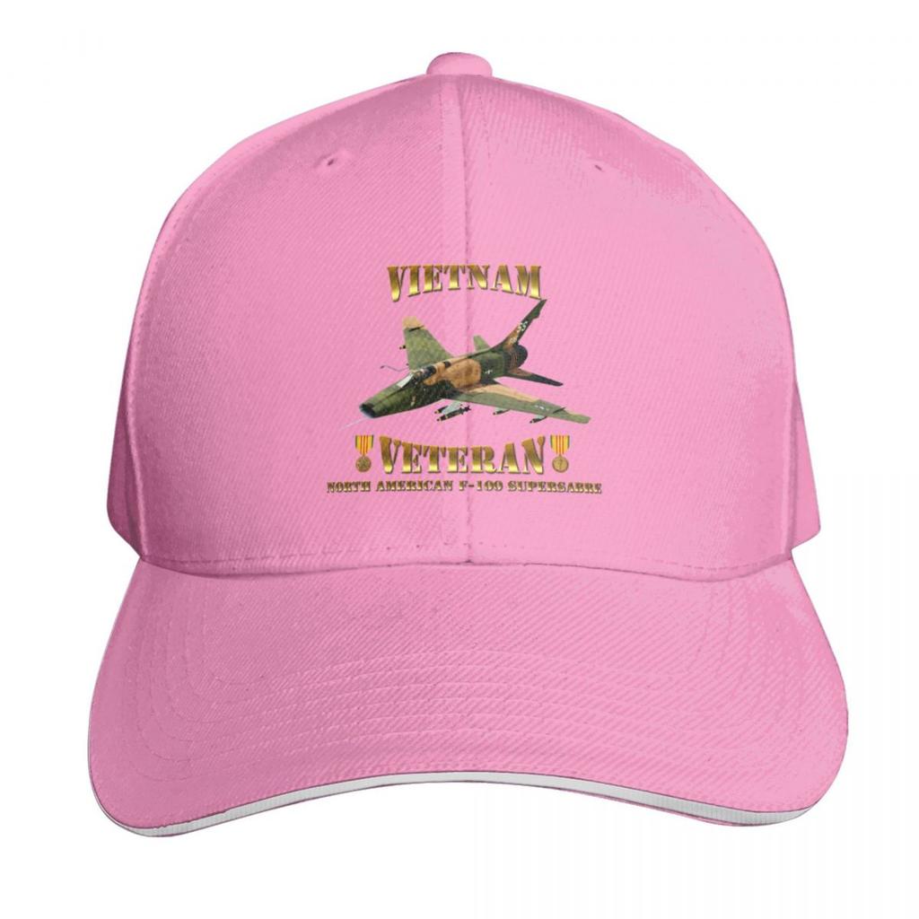 F Super Sabre Vietnam Veteran Baseball Cap Trucker Hat Ball Cap Mountaineering Fun Hats Womens Golf Clothing Unisexs