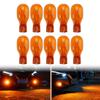 10Pcs Car Light Halogen Amber Signal Bulb WY16W 921NA 12V 16W For OSRAM
