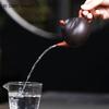130ml Yixing Purple Clay Teapots Handmade Raw Ore Black Gold Sand Tea Pot Beauty Tea Infuser Kettle Chinese Zisha Tea Set