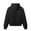 Mens Oversized Cotton Puffer Jacket With Faux Fur Collar Warm Thick Winter Coat Teens Casual Hooded Outerwear