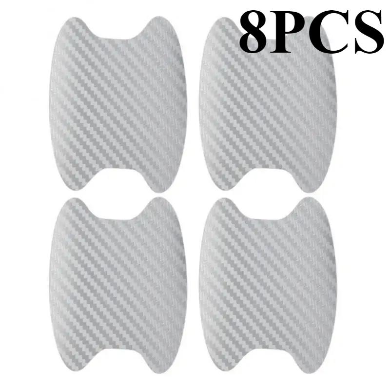 Carbon Fiber Scratches Resistant Cover Waterproof Universal Carbon Fiber Texture Car Styling Accessories Protective Stickers