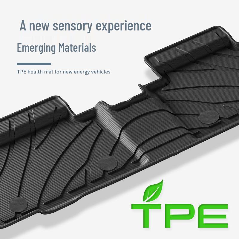 Custom TPE Car Mats for Geely Geometry E Firefly, Includes Trunk and Main Mats