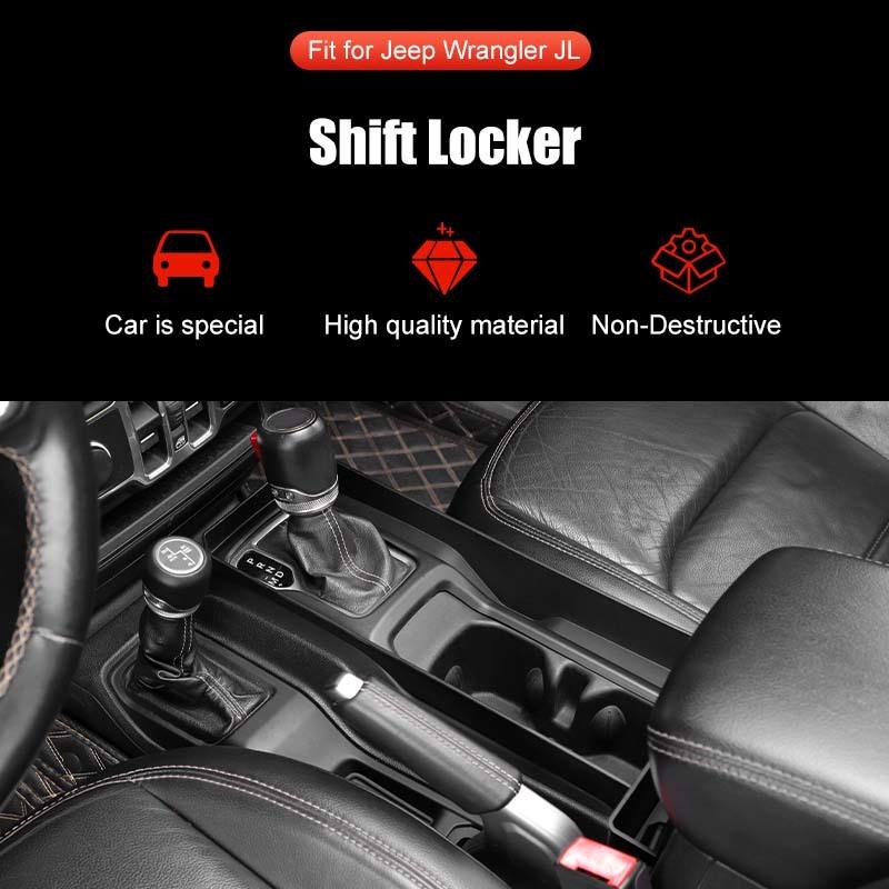 Car Gear Storage Box Organizer Container For Jeep Wrangler JL For JT Gladiator 2018 Up Interior Stowing Tidying Accessories