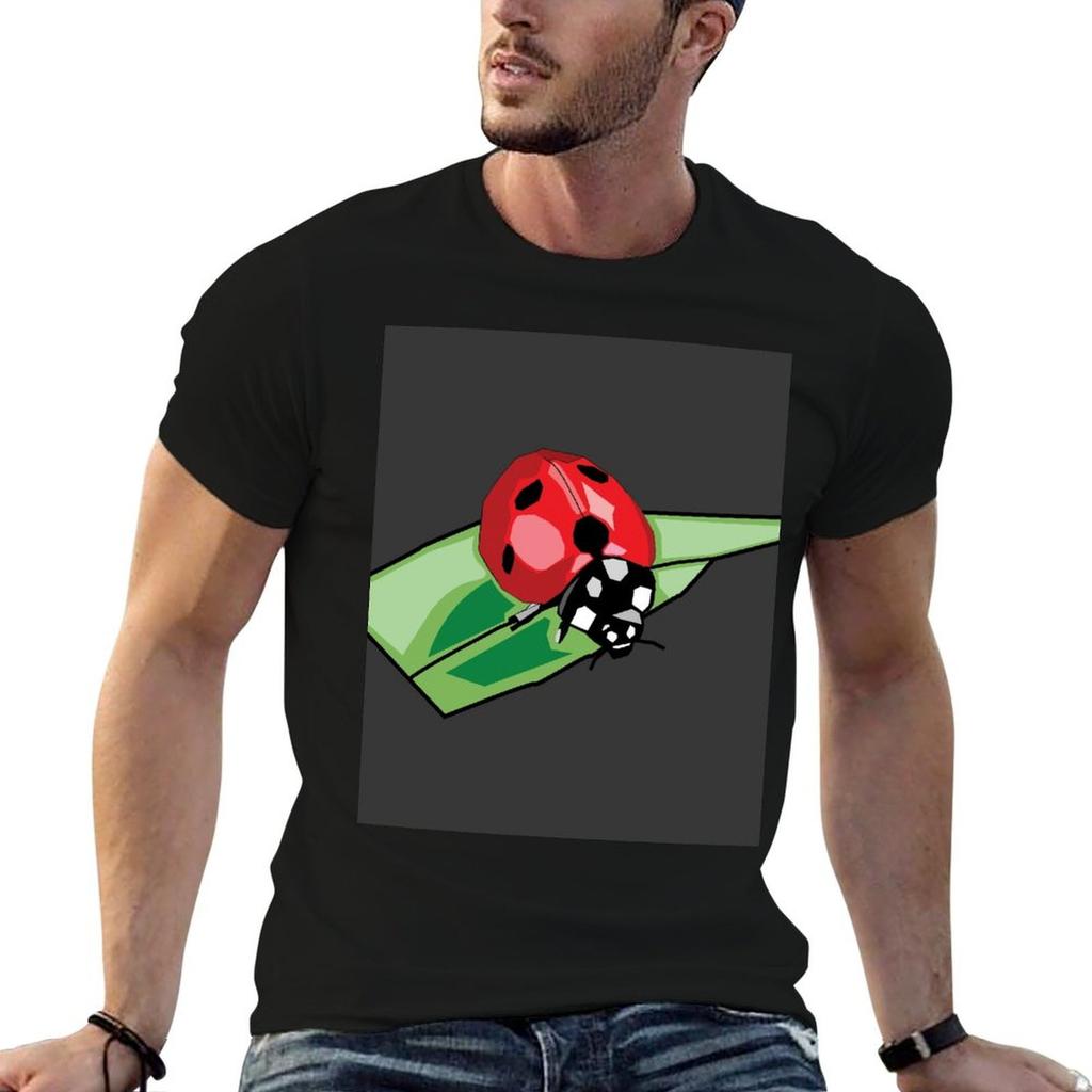 Ladybird Insect T-Shirt man t shirts graphic t shirts for man pack white man t shirt luxury T-s