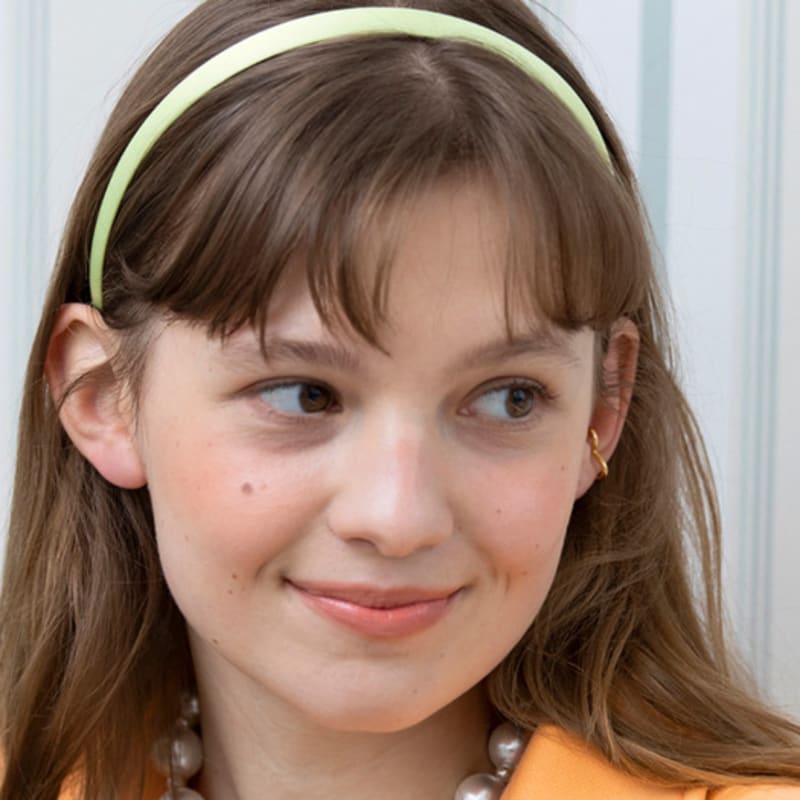 FANTASTIC PLANET Satin Logo Hairband 13mm (6colors)