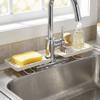 Minimalist Bathroom Storage Rack Waterproof Rustproof Faucet Storage Shelf Large Capacity Space Saving Cosmetic Storage Box