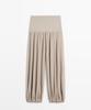 Masimodutti Wide Waistband Sarouel Pants